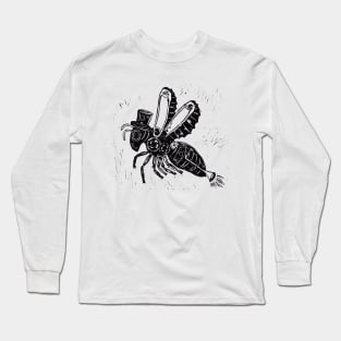 Steampunk Bee Biene Long Sleeve T-Shirt